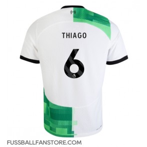 Liverpool Thiago Alcantara #6 Replik Auswärtstrikot 2023-24 Kurzarm